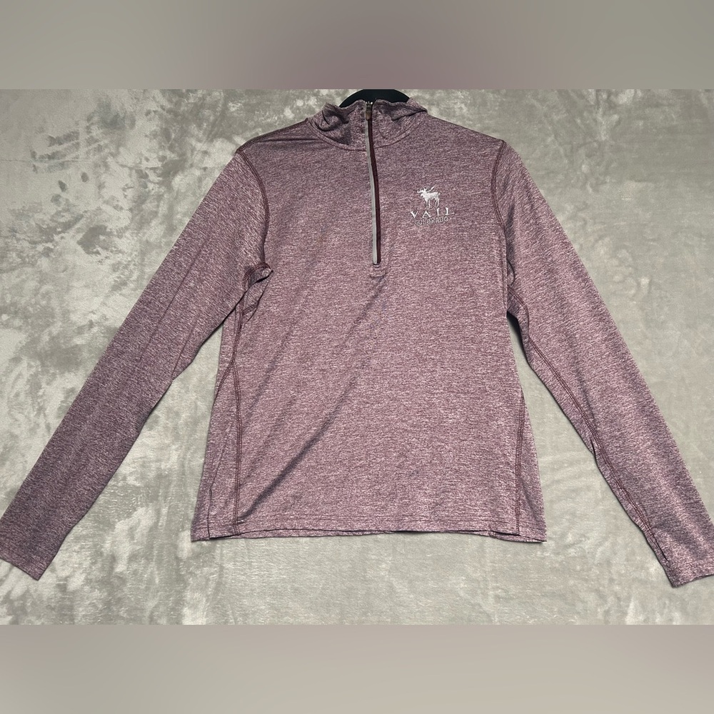Momentum Comfort Gear Half Zip Pullover Women’s Small Vail Colorado Purple